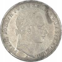 16.fur.AUSTRIA, FRANC.JÓZEF, 1 TALAR 1858 A