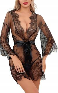 Женское нижнее белье, кружевной халат, кимоно, сетчатая ночная рубашка для женщин, сорочка, ночная сорочка