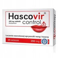 Hascovir Control 200mg - 25 tabletek
