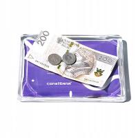 Prostokąta podstawka na resztę drobne - bilonówka - TOP