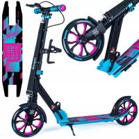 Hulajnoga miejska dla dzieci składana duża hamulec amortyzator bergen ELITE