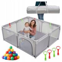 Детский манеж 150x180 см детская площадка сухой бассейн ручки и 50 мячей