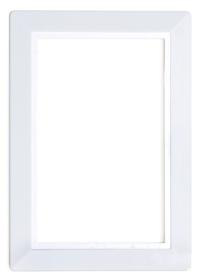 Ramka do gniazda Classic Biała odkurzacz centralny