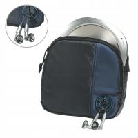 Hama pokrowiec na odtwarzacz CD na discman i 3 płyty CD wyjście na kabel