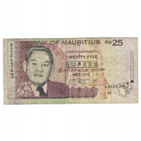 Banknot, Mauritius, 25 Rupees, 2009, KM:49c, VF(20