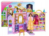 DISNEY LALKA KSIĘŻNICZKA BELLA GARDEROBA zestaw z lalką i akcesoriami