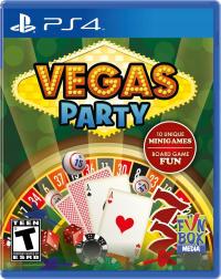 VEGAS PARTY PS4 / PS5 Ruletka Poker Darts Blackjack 10 minigier