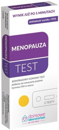 MENOPAUZA TEST płytkowy HYDREX FSH 2 szt