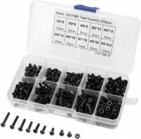 Набор из 300 шт. шестигранных болтов M3 для шестигранных болтов с круглой головкой