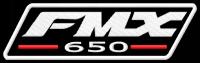 Naszywka dla fanów Honda FMX 650 haftowana z termofolią