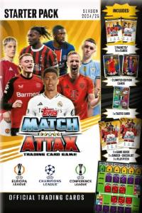 АЛЬБОМ ФУТБОЛЬНЫХ КАРТ MATCH ATTAX 2025 MEGAКОМПЛЕКТ TOPPS STARTER