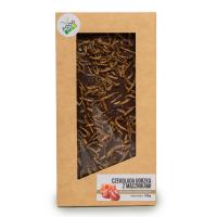 Шоколад с червями-Соленая карамель / орех - 100 г-белковая закуска