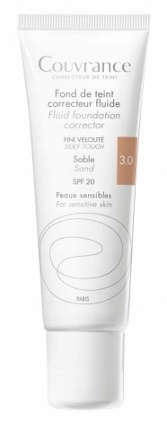 Avene Couvrance fluid korygujący spf20 piaskowy