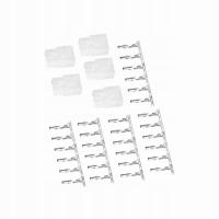 5 szt. Złącze kabla zasilającego krótkofalówki, wtyczka 6-pinowa do Yaesu FT 897D FT 857D