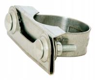 Obejma do znaku drogowego na słupek o średnicy 60mm zaciskowa do krawędzi