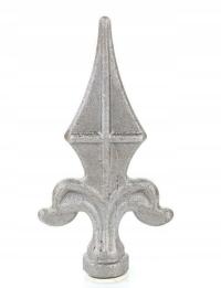 groty stalowy fi 16 szpic końcówka płot ogrodzenie kute 40.060.01 Producent