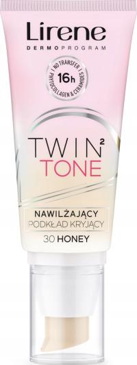 LIRENE TWIN TONE NAWILŻAJĄCY PODKŁAD KRYJĄCY FLUID nr 30 HONEY