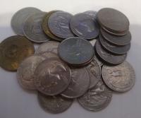 Mix monet 25 centów USA