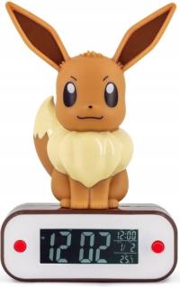 Pokémon Eevee будильник со светодиодной подсветкой
