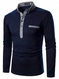 Koszulka polo męska POLÓWKA BIZNESOWA T-SHIRT KOŁNIERZYK STÓJKA