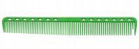 Y.S. PARK 339 Green Profesjonalny Grzebień Fryzjerski Zielony 18 cm