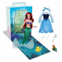 Lalka Arielka Mała Syrenka ARIEL DISNEY STORE 29 cm dodatkowe akcesoria