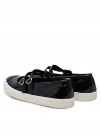 Converse Baleriny Damskie CONVERSE-A13654C BLACK/SILVER/EGRET czarny