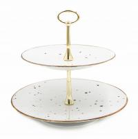 Patera 2 poziomy Alumina Bogucice Cottage White