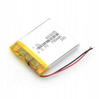 Bateria Akumulator Li-Poly 700mAh 3.7V 603035