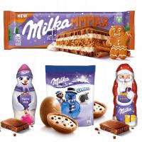 Milka набор сладостей для Деда Мороза пряники, Oreo, Снеговик 4шт