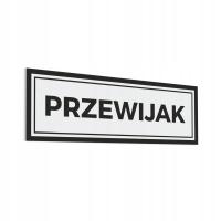 Przewijak - naklejka 10x30