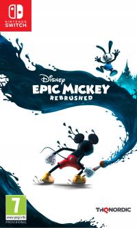 Disney Epic Mickey Rebrushed PL Nintendo Switch KARTRIDŻ NOWA, FOLIA