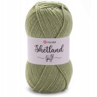 Пряжа YarnArt SHETLAND 100 г/220 м шерсть акрил цвет 525 горох