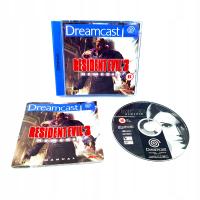 RESIDENT EVIL 3 NEMESIS SEGA DREAMCAST PREMIEROWE WYDANIE PAL ENG