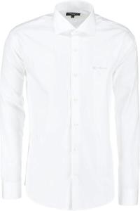 Biała koszulka LS spread modern fit Kramp