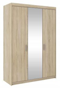 Szafa TRZYDRZWIOWA GARDEROBA Dąb Sonoma EDEN 4-Kol