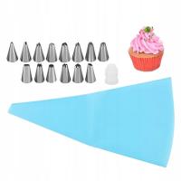 КОНДИТЕРСКИЙ МЕШОК С 12 НАКОНЕЧНИКАМИ В КОРОБКЕ 15EL.