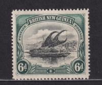 Kol.Bryt. BRITISH NEW GUINEA 6 d. 1901 czyste z klejem ślad podlepki */