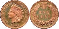 1 cent USA (1890) - Cent z głową Indianina