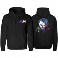 BLUZA Z KAPTUREM BMW JOKER BLUZA Z NADRUKIEM BMW MPOWER MOTORSPORT ROZ