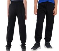 Luźne spodnie chłopięce dresowe 4F M1510 bawełniane czarne 146.
