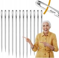 Набор игл для ручного шитья 12шт 3 размера V2