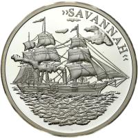 Medal. Statek „SAVANNAH” – SREBRO