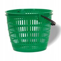 Kosz ażurowy na grzyby owoce warzywa 12 l zielony