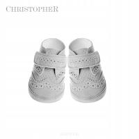 CHRISTOPHER buciki niemowlęce szary