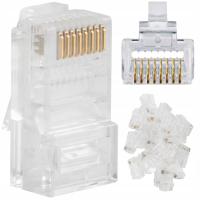 Wtyki RJ-45 kat. 6 Lanberg PLU-6020 20 sztuk
