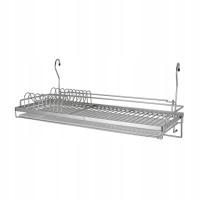 Koszyk zawieszkowy ociekarka 64 cm do szafki stalowy suszarka 2 poziomy
