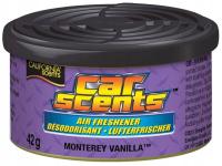Ароматическая банка California Car Scents MONTEREY Vanilla пахнет до 60 дней