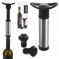 POMPKA PRÓŻNIOWA Z ZATYCZKĄ DO WINA SILIKONOWE ZATYCZKI DO BUTELKI