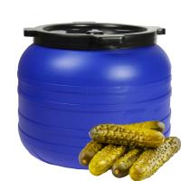 BECZKA ZBIORNIK NA DESZCZÓWKĘ DO KISZENIA 100L ZAKRĘTKA ATEST PLASTIKOWA